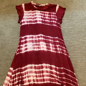 Pacsun Mini Tie Dye Tshirt Dress